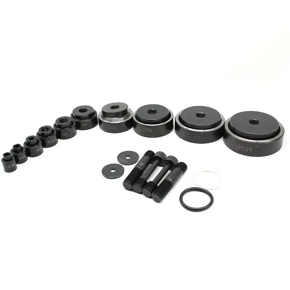 15T SYK-15 Hydraulic Sheet Metal Punch Hole Cutter Set Tool Kit Hydraulic Hole Opener Steel Plate Puncher 16-101mm