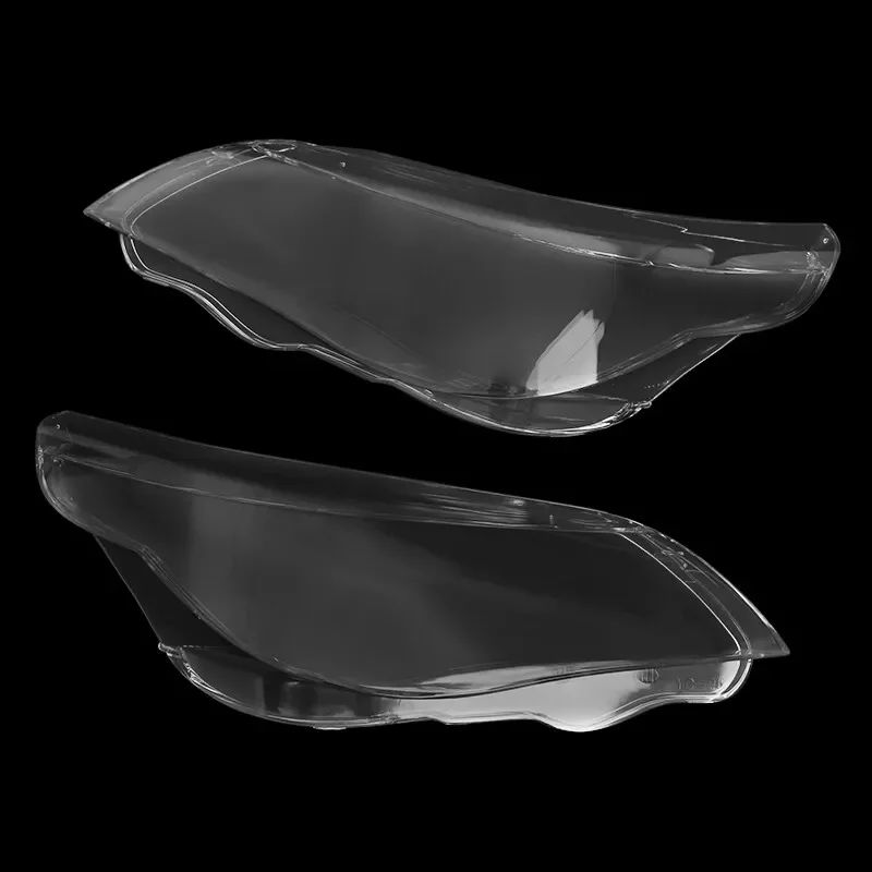 Car Headlight Lens Cover For BMW E60 E61 5 Series 525i 530i 545i 550i 2004-2010 Head Lamp Lampshade Clear Automotive DRL Shell