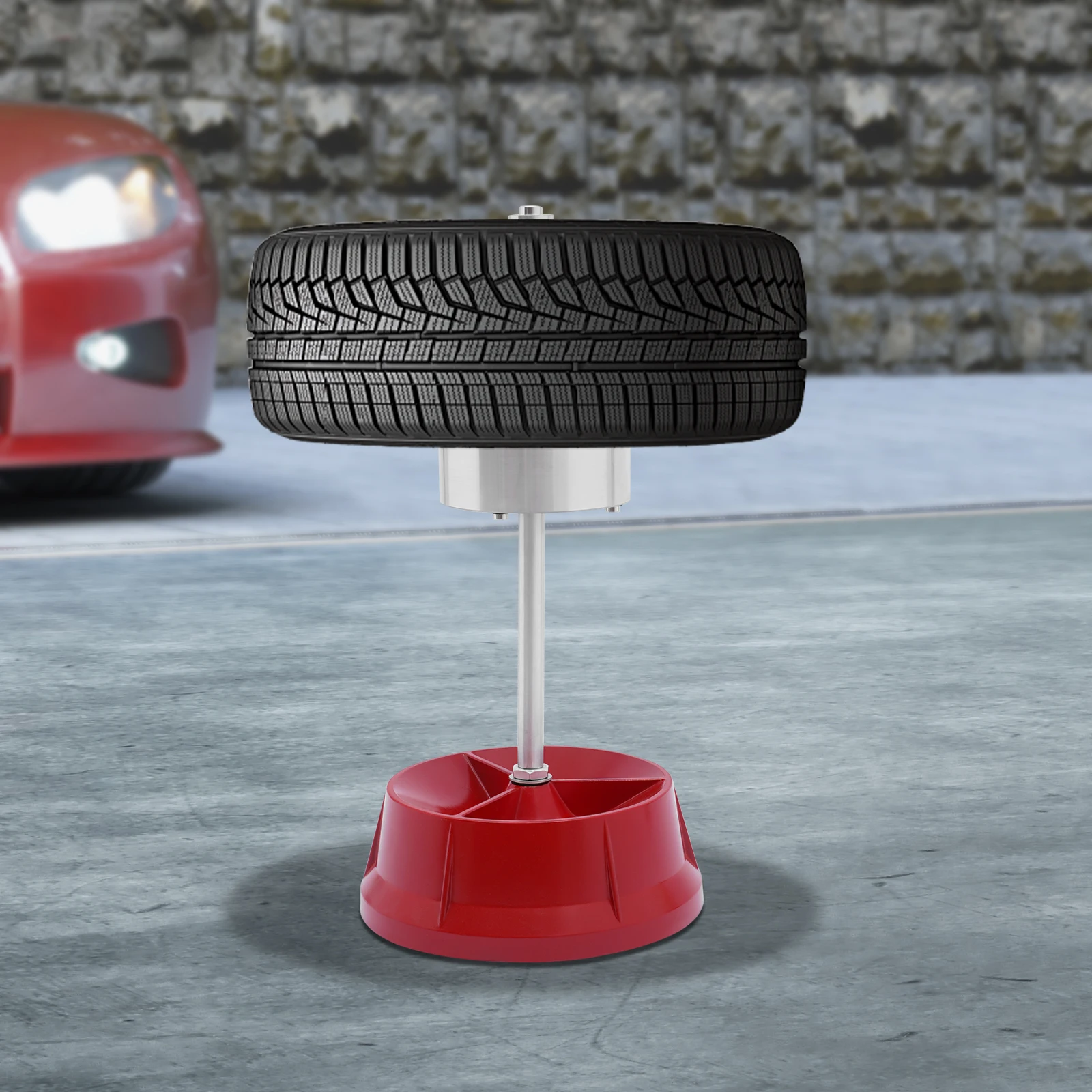 Tire Balancing Machine Universal Balancing Device Tire Wheel Balancing Machine Tire Balancer For Cars Trucks 10kg