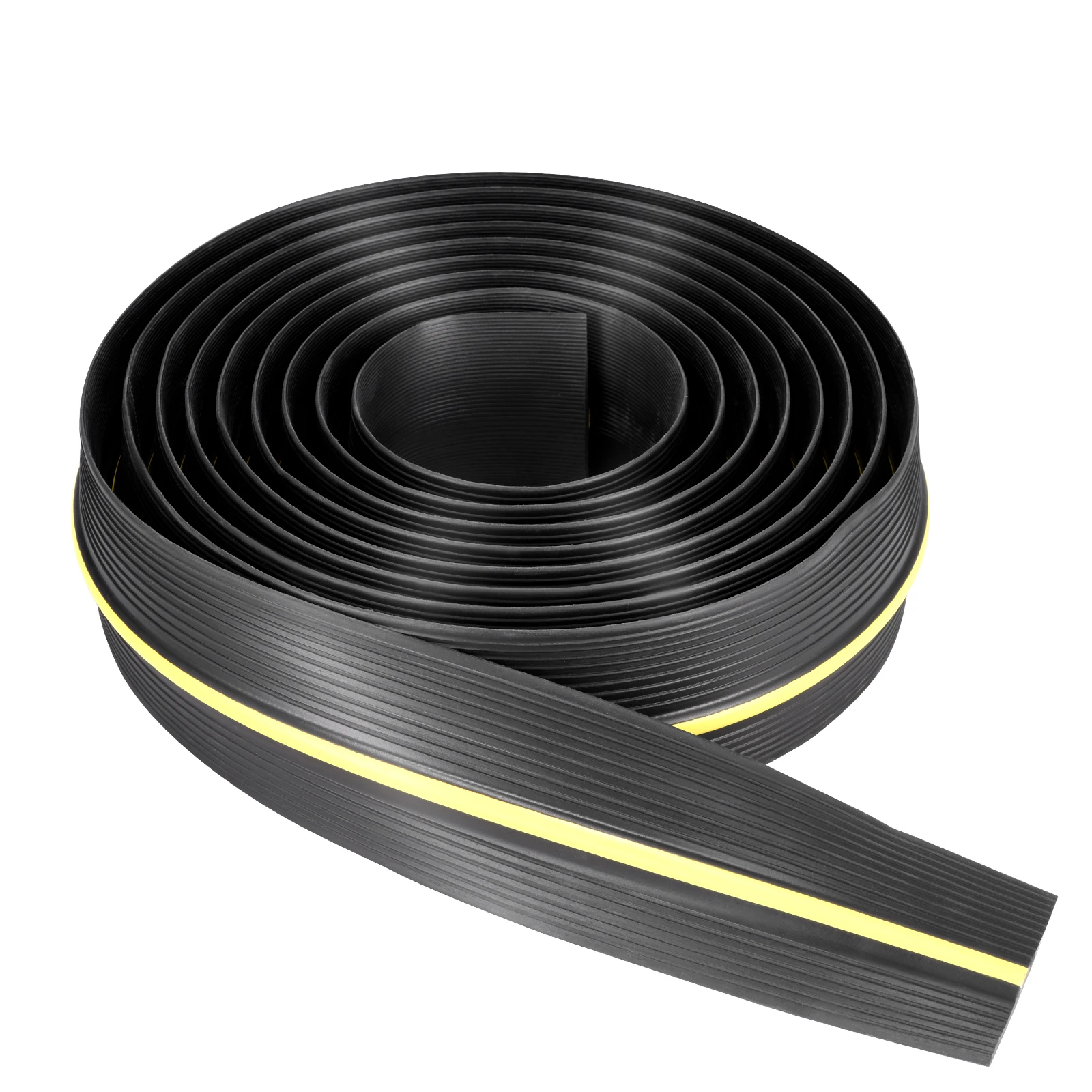 6M Garage Door Threshold Seal Waterproof Seal Strip Floor Buffer Sealing Strips Rubber DIY Seal Replacement For Garage Doors