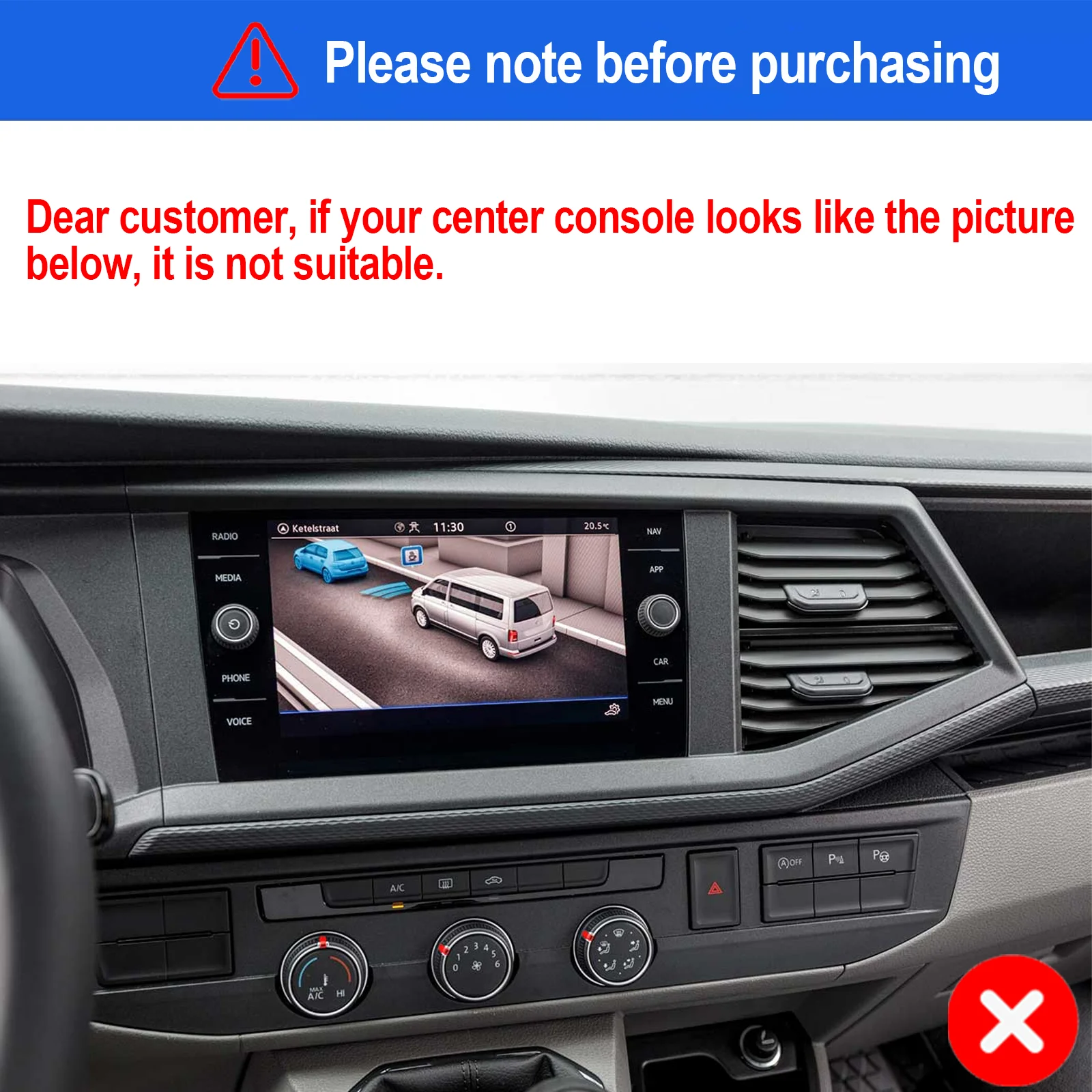 ESSGOO 9" Android 14 For VW T6 Transporter Multivan Wireless CarPlay Android Auto Car Stereo Radio GPS Navi WIFI SWC Mirror Link