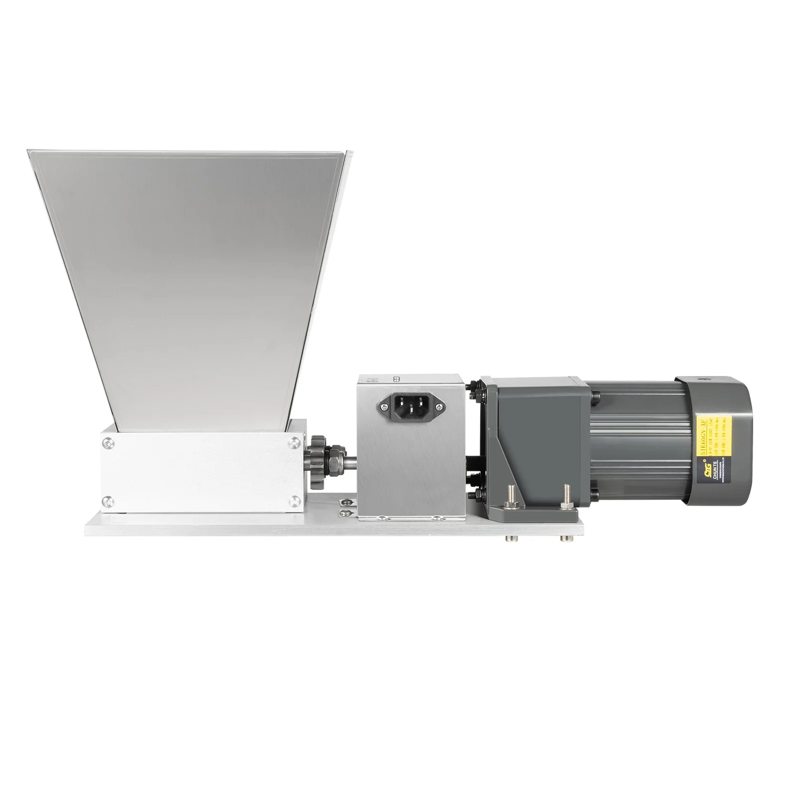 4L Electric Grain Mill 20kg/h Barley Grinder Wet/Dry Malt Crusher Grain HomeBrew Mill Widely Use For Grain Feed Production