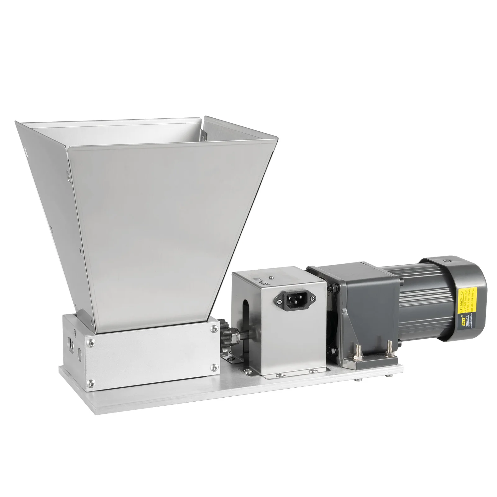 4L Electric Grain Mill 20kg/h Barley Grinder Wet/Dry Malt Crusher Grain HomeBrew Mill Widely Use For Grain Feed Production