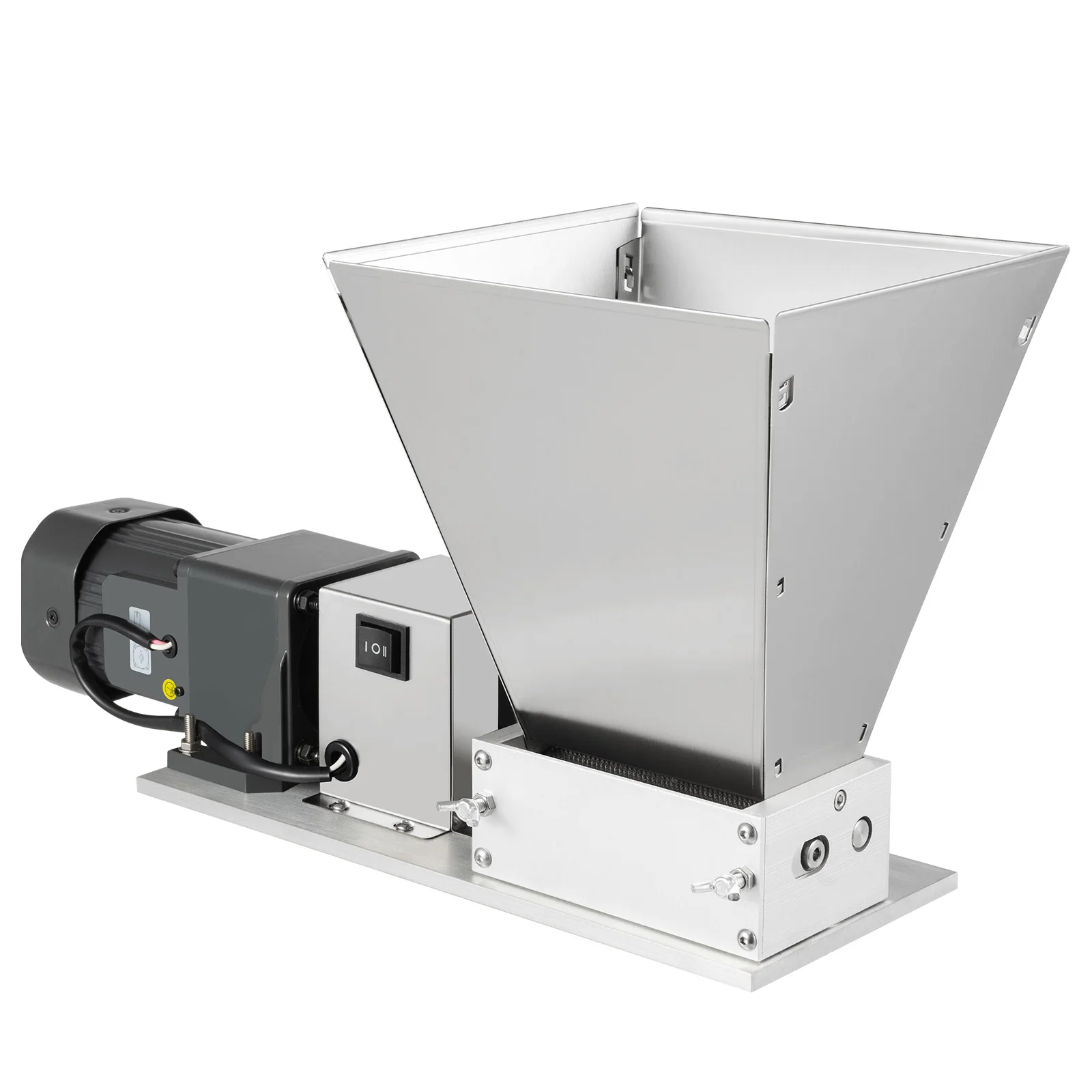 4L Electric Grain Mill 20kg/h Barley Grinder Wet/Dry Malt Crusher Grain HomeBrew Mill Widely Use For Grain Feed Production