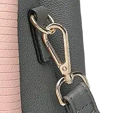 Miss Lulu WOMEN'S Handbag, PU leather Elegant Handle bag, Vintage Hobo bag with Detachable Shoulder Strap and Top Handle