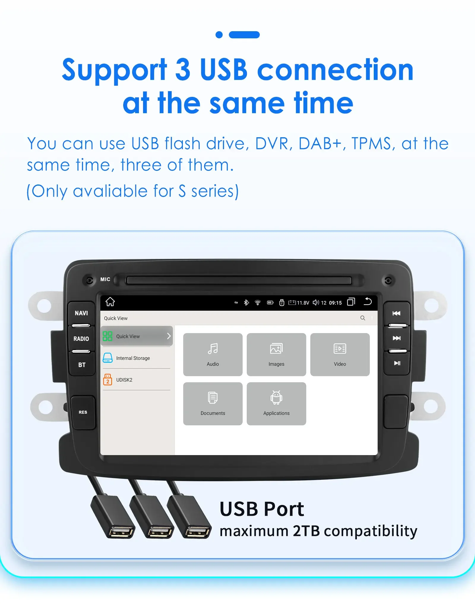 7" Hizpo 2Din Android Car Radio for Dacia Duster Logan Sandero Renault Captur Xray Symbol Dokker Auto Carplay GPS RDS DSP 4G BT