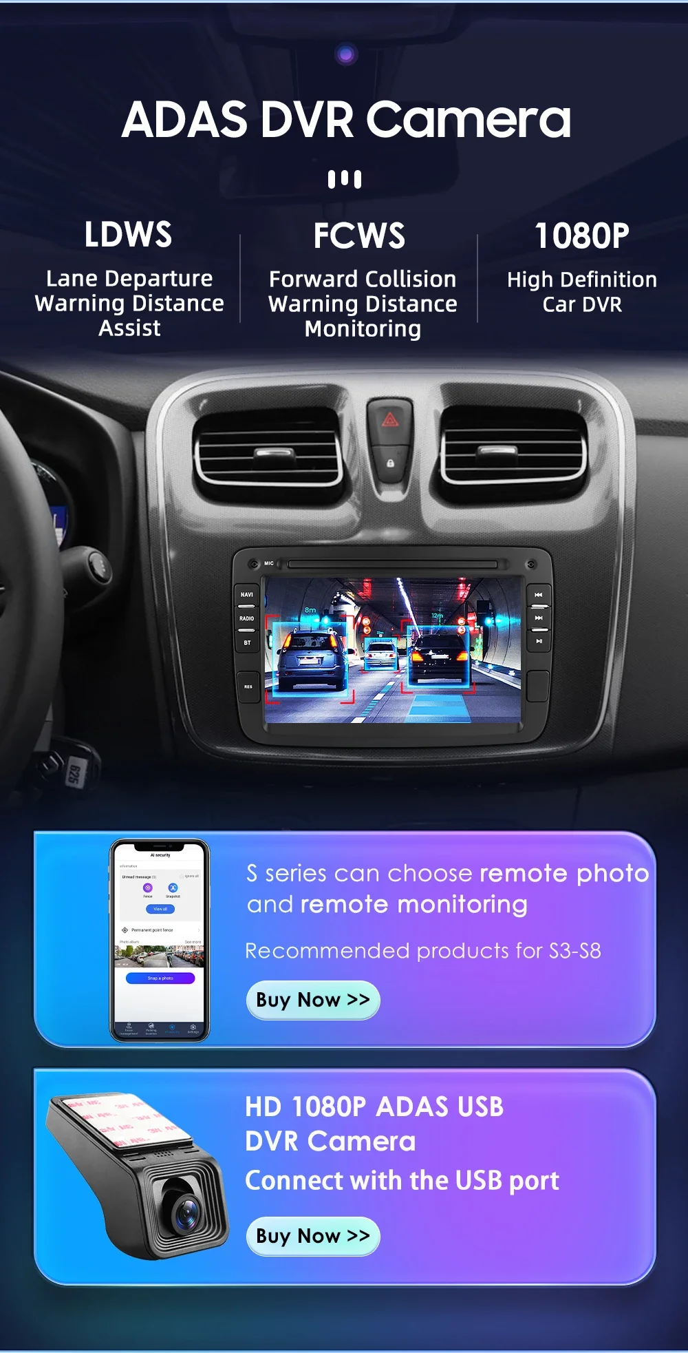 7" Hizpo 2Din Android Car Radio for Dacia Duster Logan Sandero Renault Captur Xray Symbol Dokker Auto Carplay GPS RDS DSP 4G BT