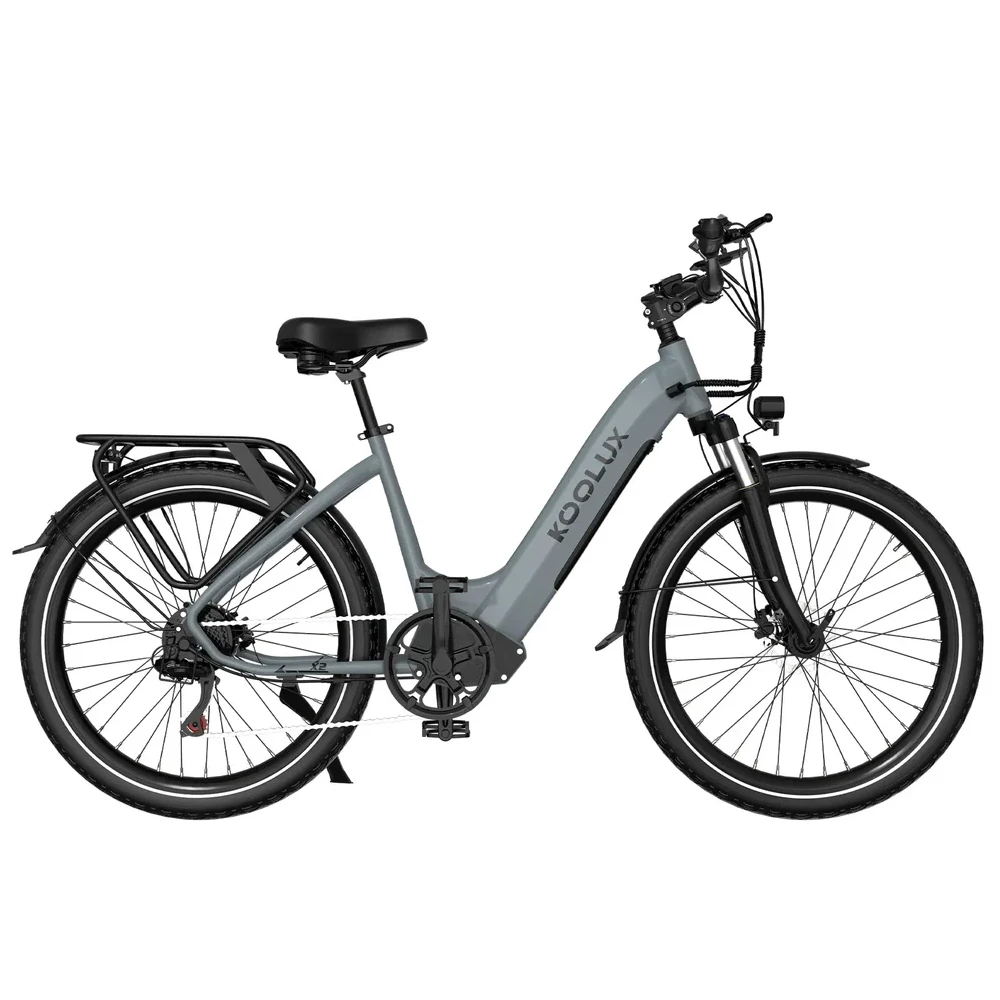 KOOLUX X2 7 speed 48v 26 inch electric bike city electric motor adult electric hybrid ebike