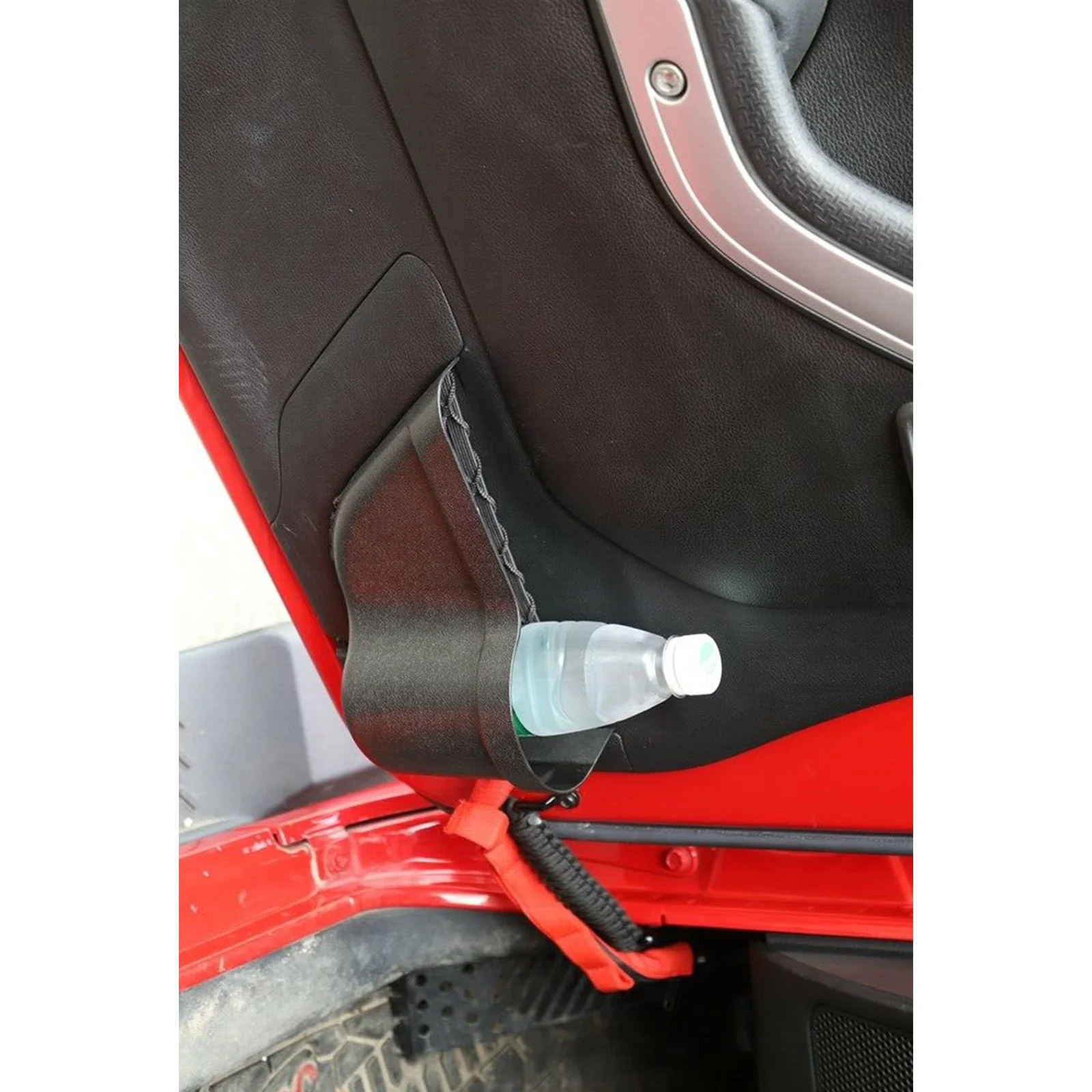 Front & Rear Door Net Pocket Storage Box Organizer for Wrangler JK 2011-2017