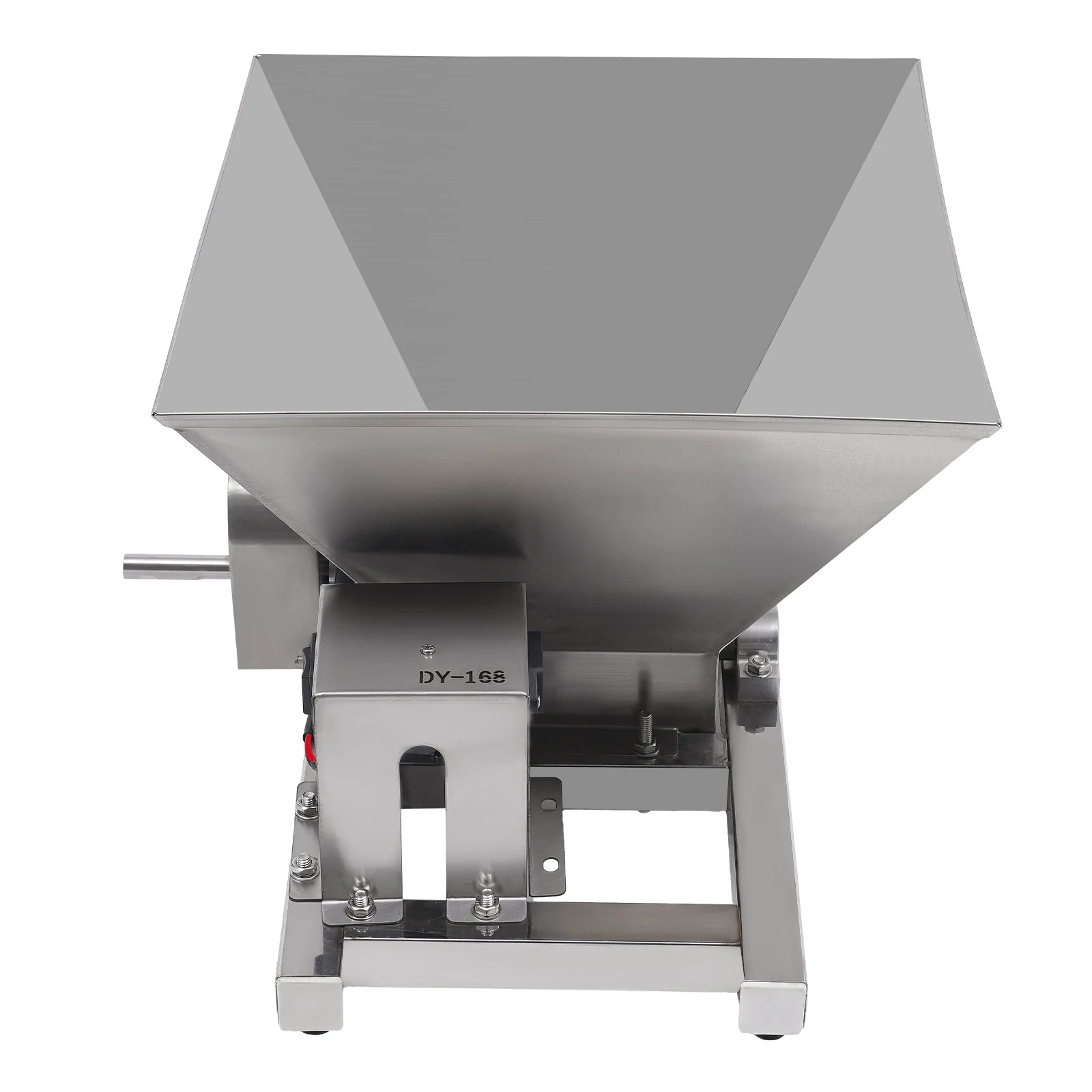 60W 220V Electric Grain Grinder Stainless Steel 4L/1.06gal 44lbs/h Rice Corn Grinding Machine