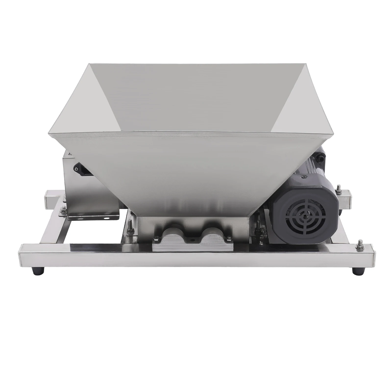 60W 220V Electric Grain Grinder Stainless Steel 4L/1.06gal 44lbs/h Rice Corn Grinding Machine