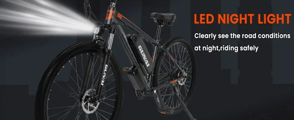 GUNAI GN29 rower elektryczny dla dorosłych 750W elektryczny rower szosowy 48V 15Ah MTB E-Bike 29 "rower górski 50 km/h maksymal