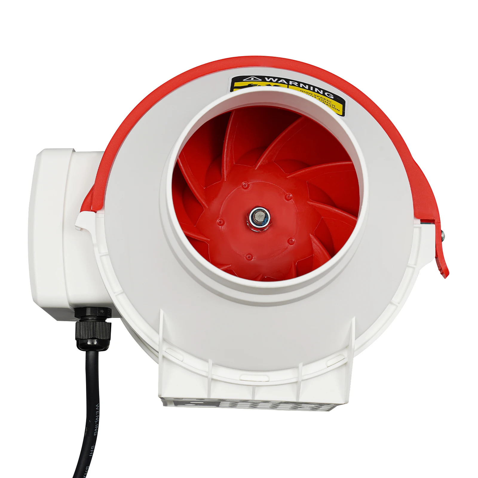 220V 4 Inches Exhaust Fans| 310 m³/h Remote Pipe Duct Fan| Bathroom Extractor Ventilation Kitchen Toilet Ventilator | 2 Speeds