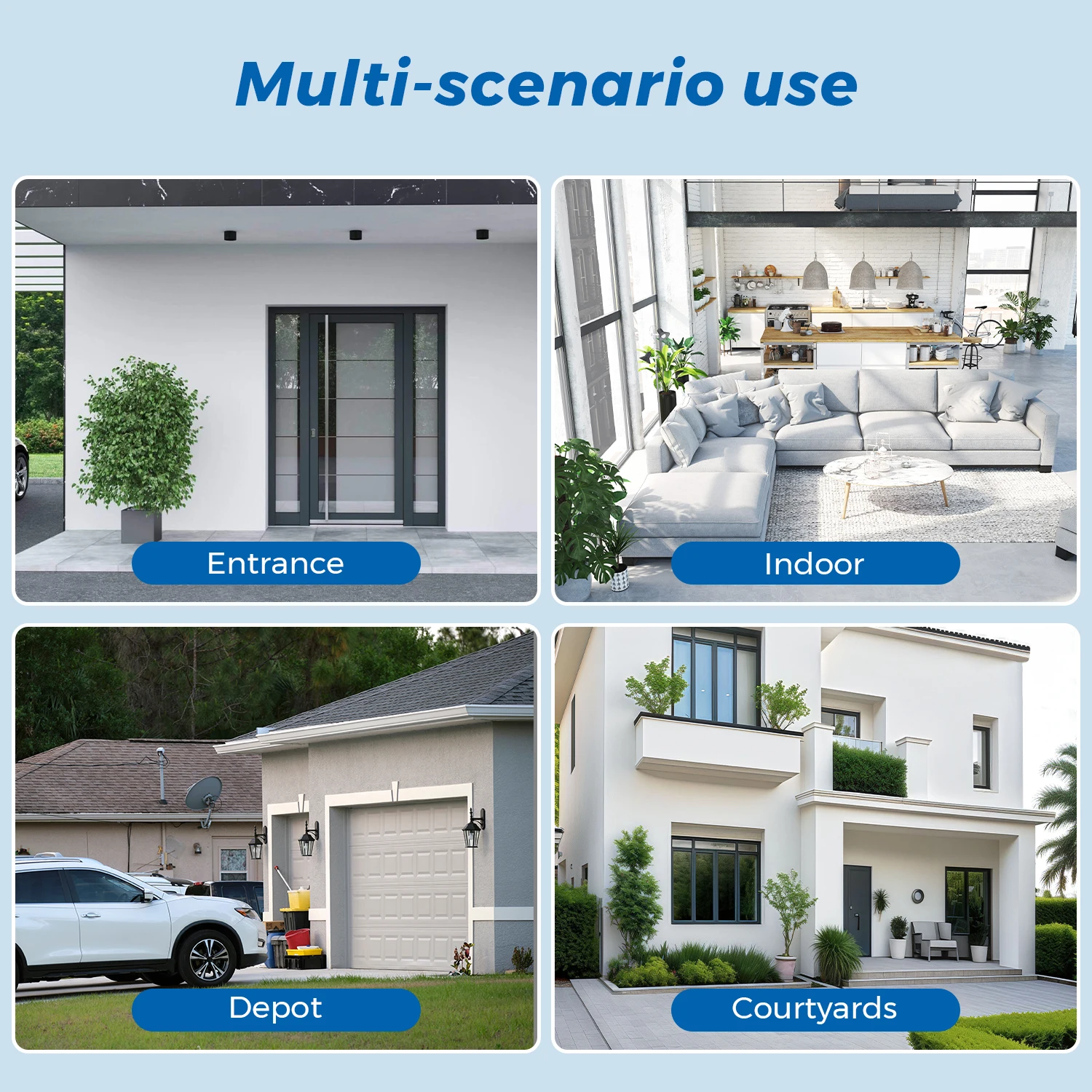 10MP 5K Wifi Camera Dual Lens Dual Screens HD Outdoor Security Camera Email Alert Ai Night Vision CCTV Home Surveillance Camera