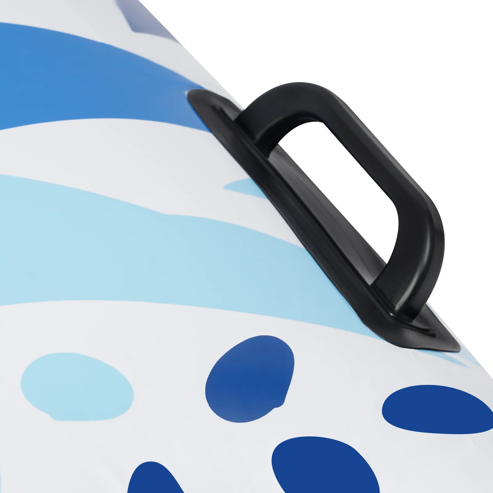 U-Shaped Backrest Design 2 Person Inflatable Pool Lounger Float with a Cup Holder for Summer Pool Party Beach Lake and Vacation