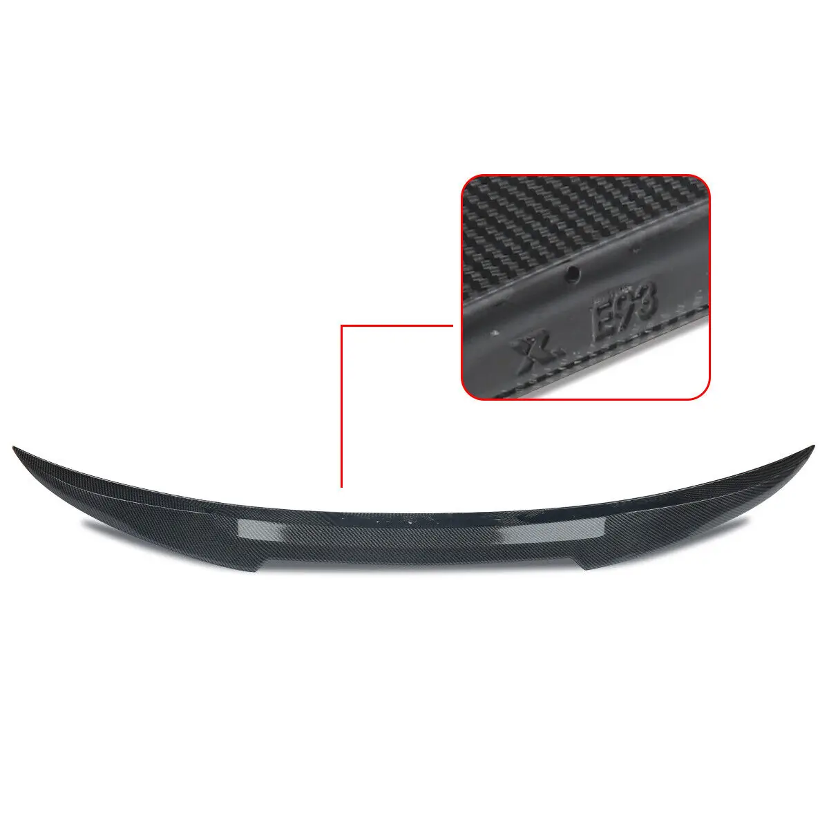 Tail Roof Spoilers FOR BMW 3 SERIES E93 318i 335i 320d 330d 2 DOOR CONVERTIBLE 2007-2013 REAR TRUNK LIP BOOT SPOILER CARBON LOOK