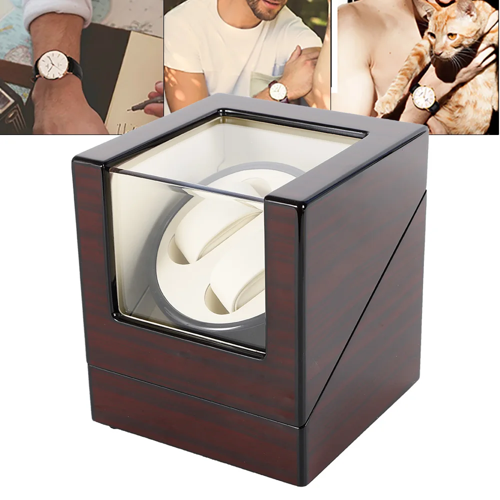 Watch Winder Display Case, Watch Winder Box, Three Direction Settings