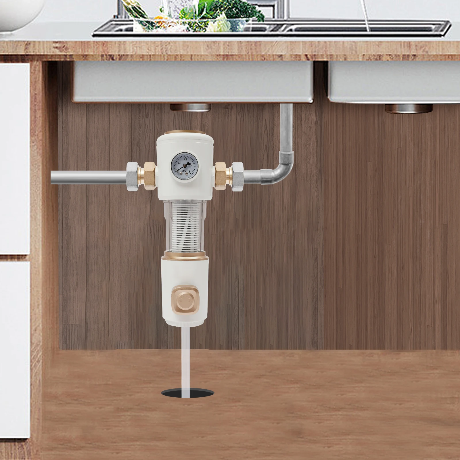 Sediment Backwash Filter Water Sediment Filter Household Water Filter Water Filter