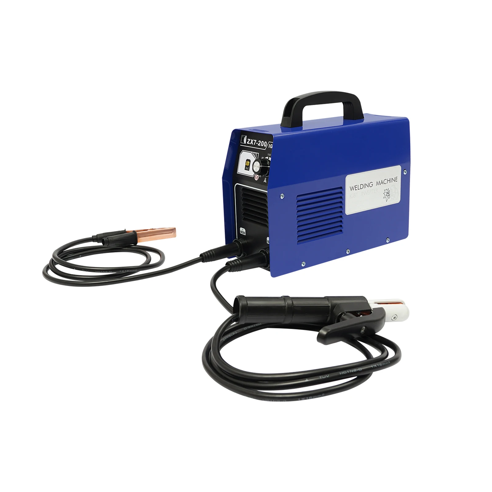 200Amp Home Welder MMA ARC Stick Welding Machine w/Mask Portable IGBT Intelligent Anti-Stick Welding Tool for Pipe Steel Welding