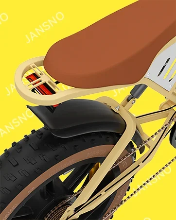 JANSNO X70G Electric Bicycle 750W Powerful Motor 48V34AH Lithium Battery Adult Electric Bike 20*4.0 inch Fat Tire Mountain Ebike