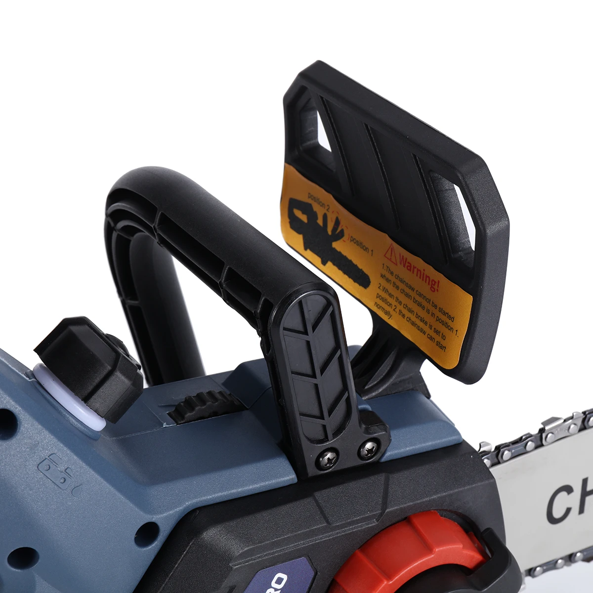 Drillpro 12 Inch 3300r/min Cordless Brushless Motor 3.0Ah Lithium Battery Electric Chainsaw Suitable for Mak 22V Batteries