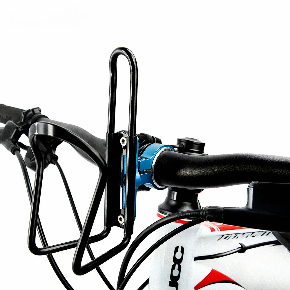 Trustfire HE03 Bike Accessories Bicycle Bottle Holder Mountain Aluminum Alloy Water Bottle Cage Handlebar Mount For MTB Cycling