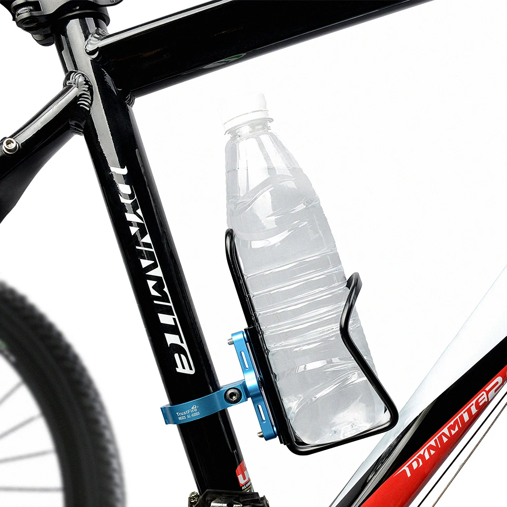 Trustfire HE03 Bike Accessories Bicycle Bottle Holder Mountain Aluminum Alloy Water Bottle Cage Handlebar Mount For MTB Cycling