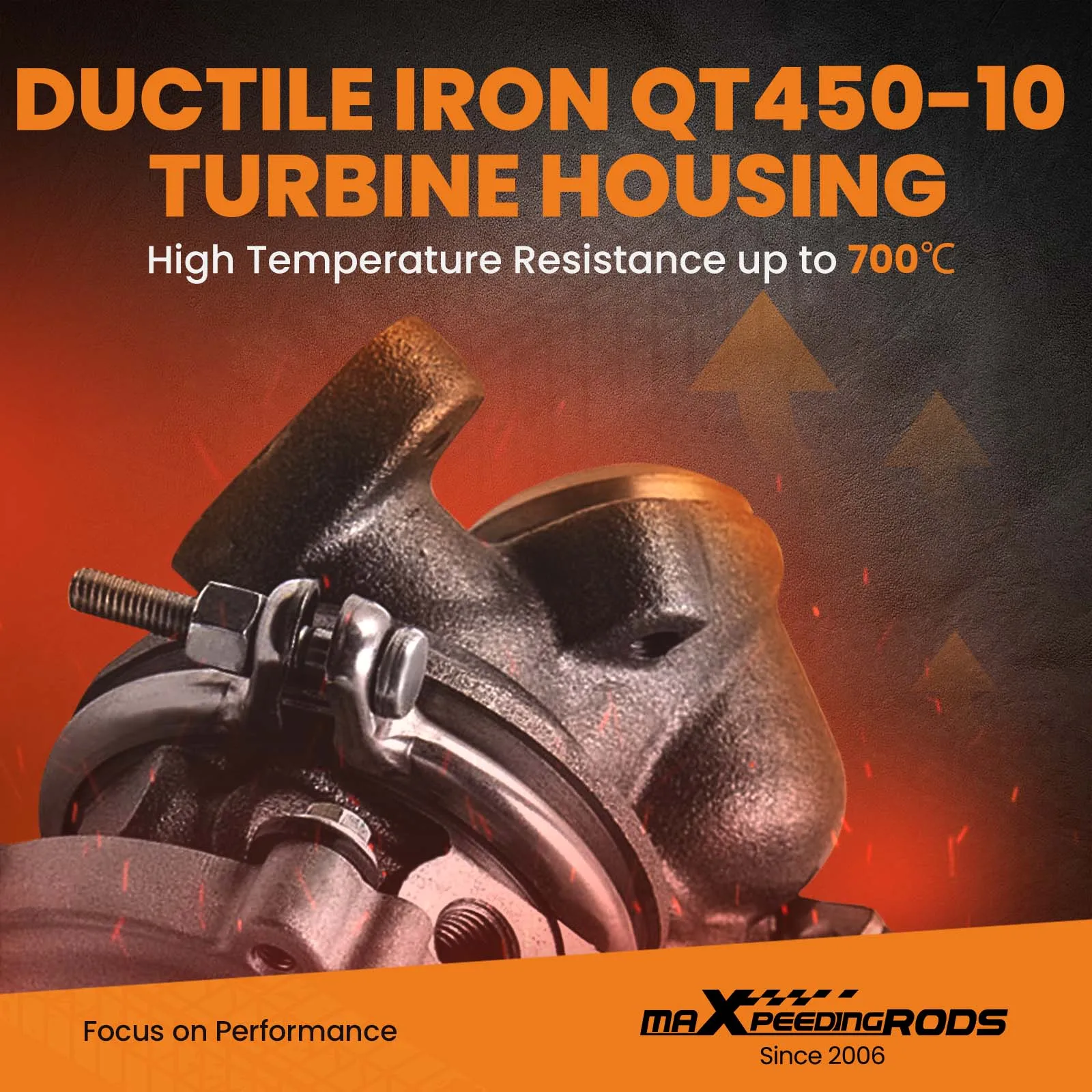 Turbocharger for Smart-MCC MC01 YH 0,6l 40kw M160R4 3 cyl. A1600960499 708837
