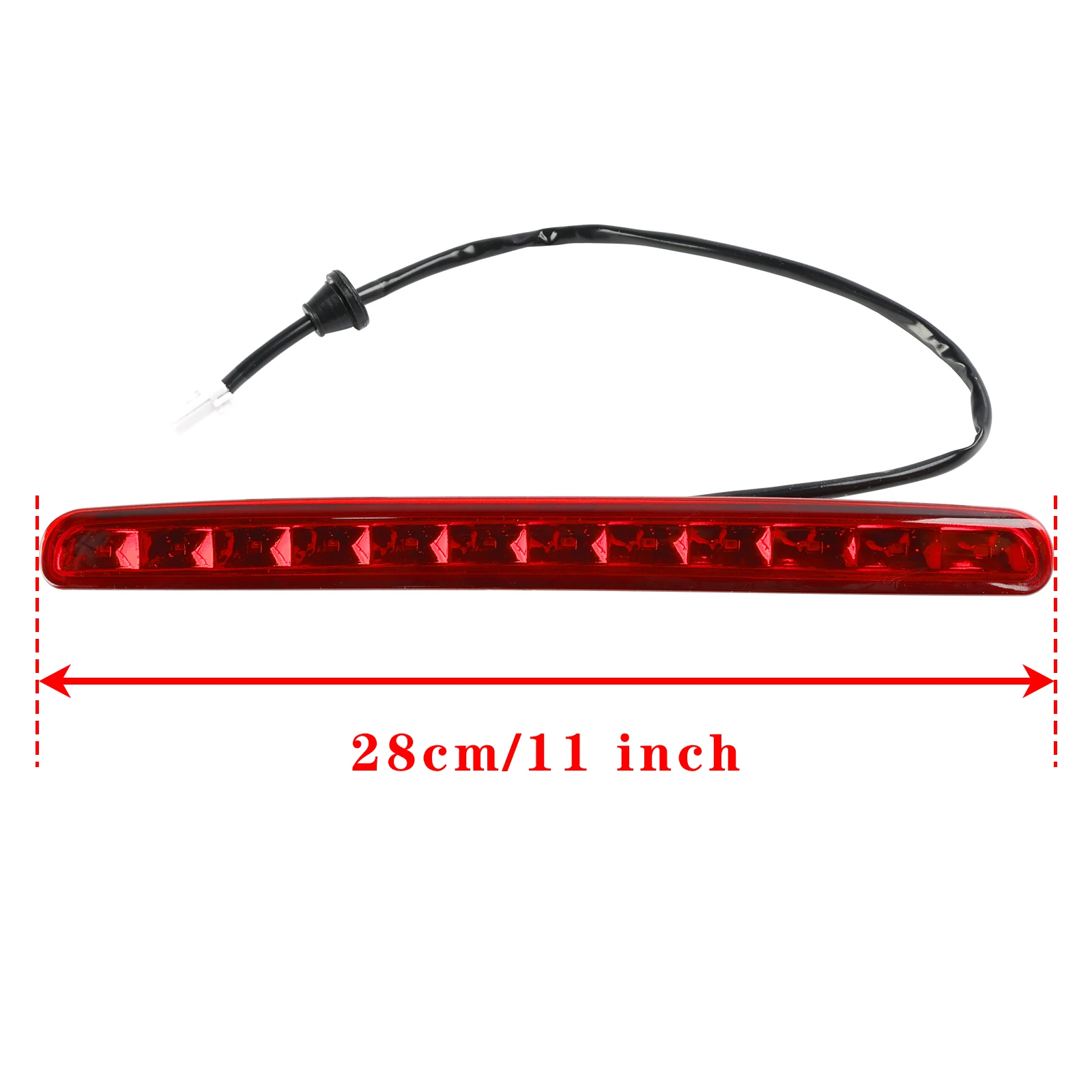Artudatech Rear High Mount Brake Stop Light Lamp For FIAT 500 CONVERTIBLE 2009-2018
