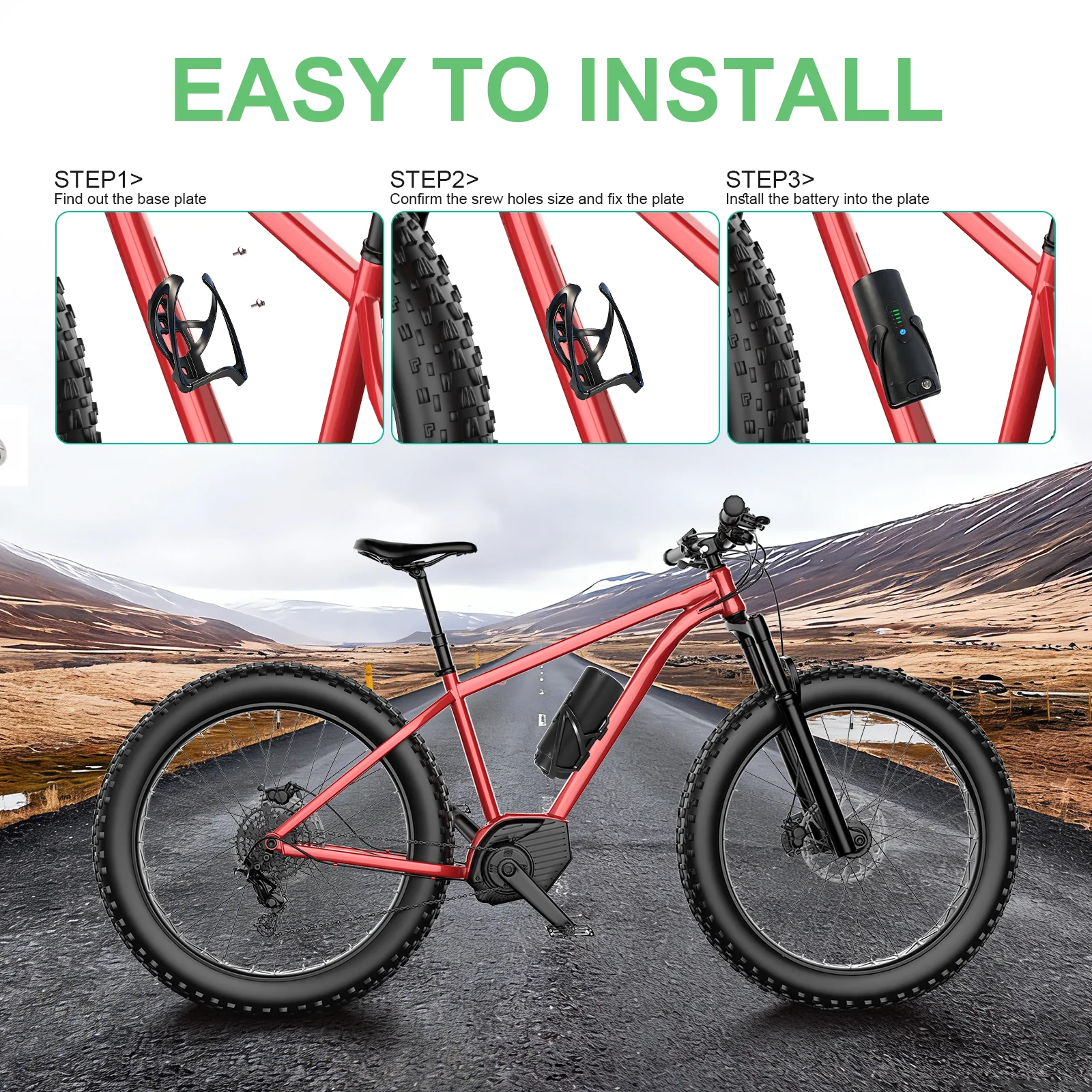 UNIT PACK POWER Bottle Ebike Battery 36V 7Ah 48V 10.5Ah Electric Bicycle Batteria Pack for Bafang Tongsheng 500W 350W 250W Motor