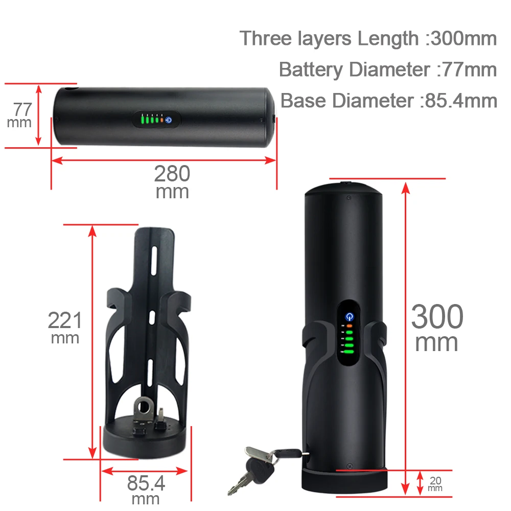 UNIT PACK POWER Bottle Ebike Battery 36V 7Ah 48V 10.5Ah Electric Bicycle Batteria Pack for Bafang Tongsheng 500W 350W 250W Motor