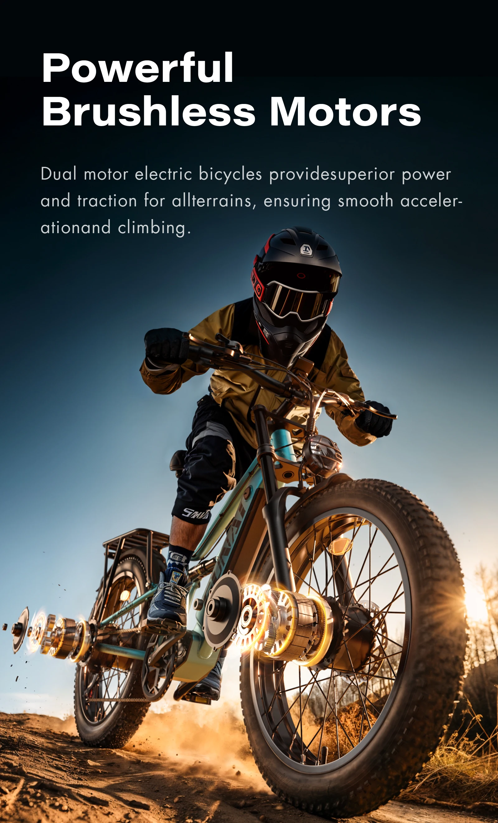 GUNAI-M2 Adult Electric Bike 1500W Electrical Road Bicycle 48V 17.5Ah Fatbike MTB E-bike 26" Mountain Ebike 60KM/H Max Speed