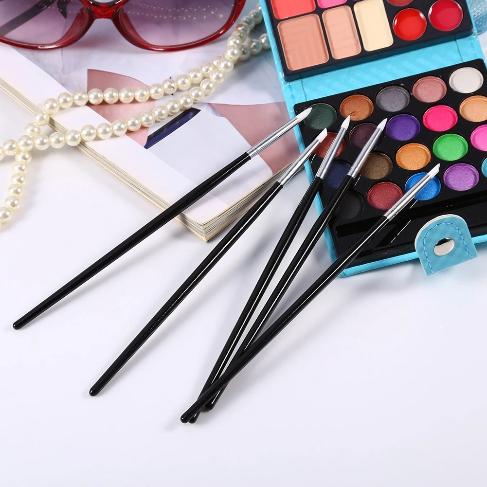 Soft Silicone Nail Art design stamp Pen Brush Carving Craft brushes Pencil Tools Nail Art Pencil Silicone
