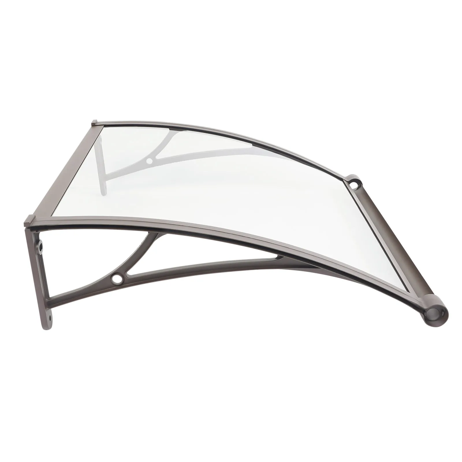 Sink Window Awning Window Door Awning Wall Mount Exterior Window Awning For Sheltering From Rain and Snow PC Board 82*77*29cm