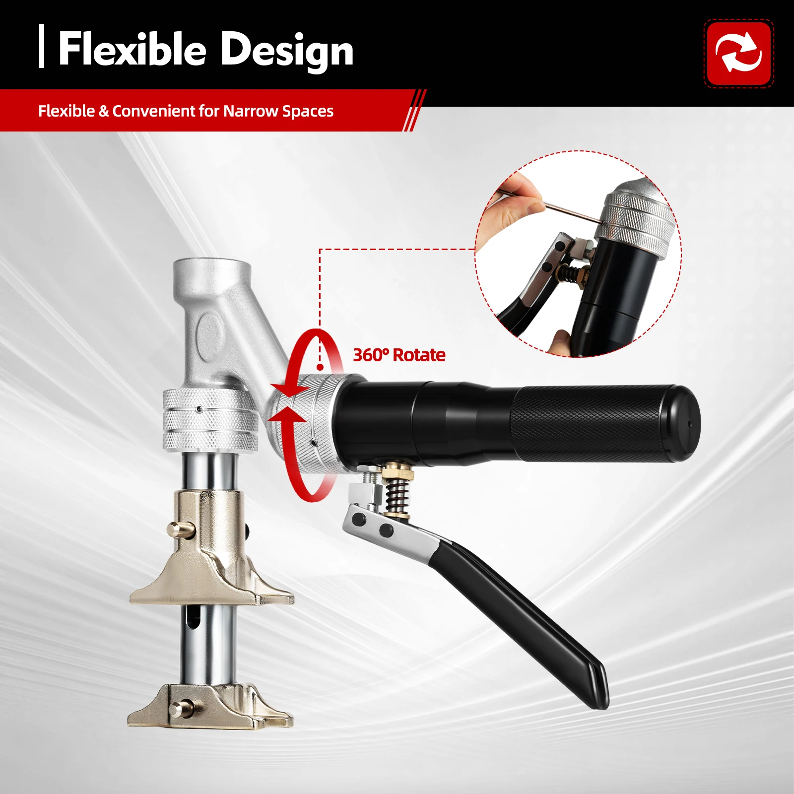 Hydraulic Sliding Sleeve Crimping Tool 16-32mm 3T Pipe Expander Pressing Plier for PEX PPR Underfloor Heating Plumbing