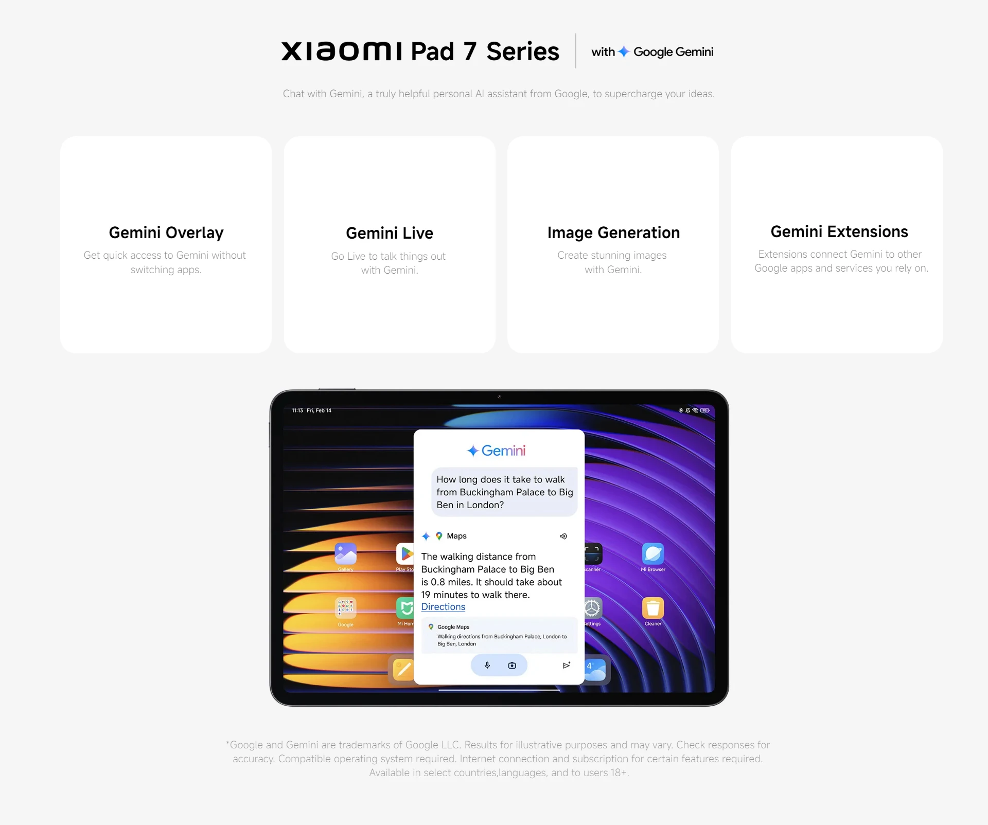 Xiaomi Pad 7 Global Version Snapdragon® 7+ Gen 3 Processor 3.2K 144Hz Display 8850mAh 45W Turbo Charge MI Pad 7