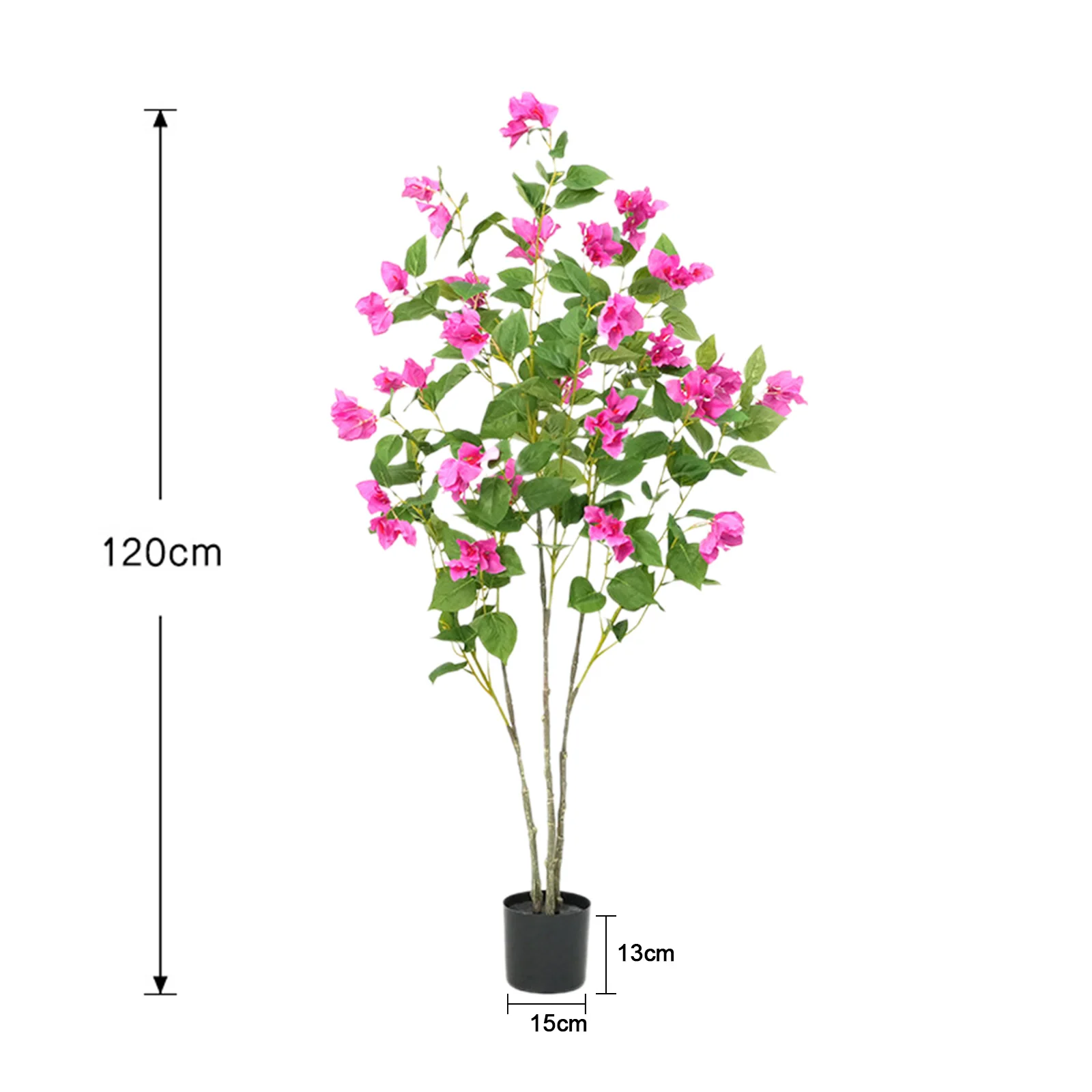 Bougainvillea Artificial Tree Artificial Bougainvillea Tree Fake Potted Plant for Office Home Decor Housewarming Gift