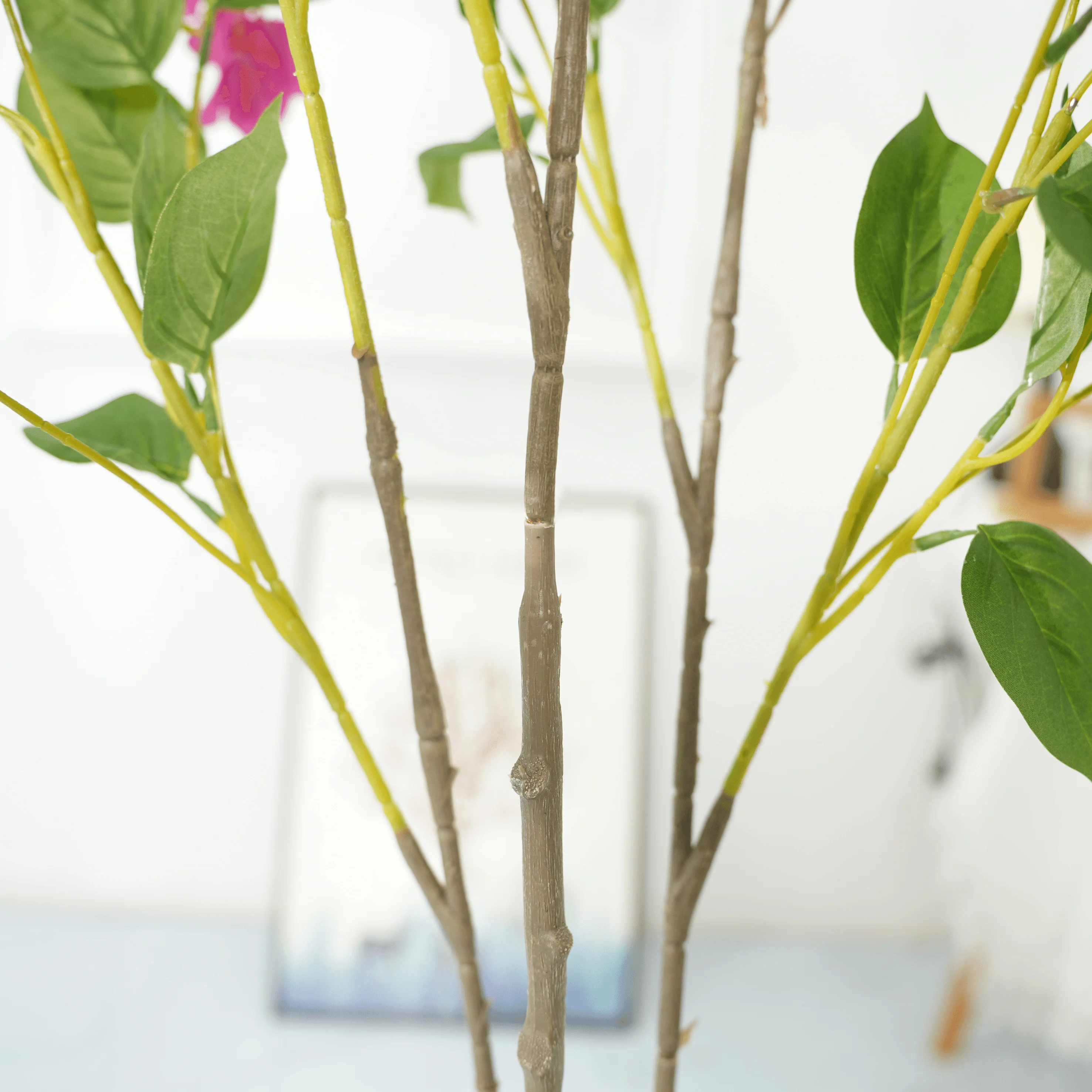 Bougainvillea Artificial Tree Artificial Bougainvillea Tree Fake Potted Plant for Office Home Decor Housewarming Gift