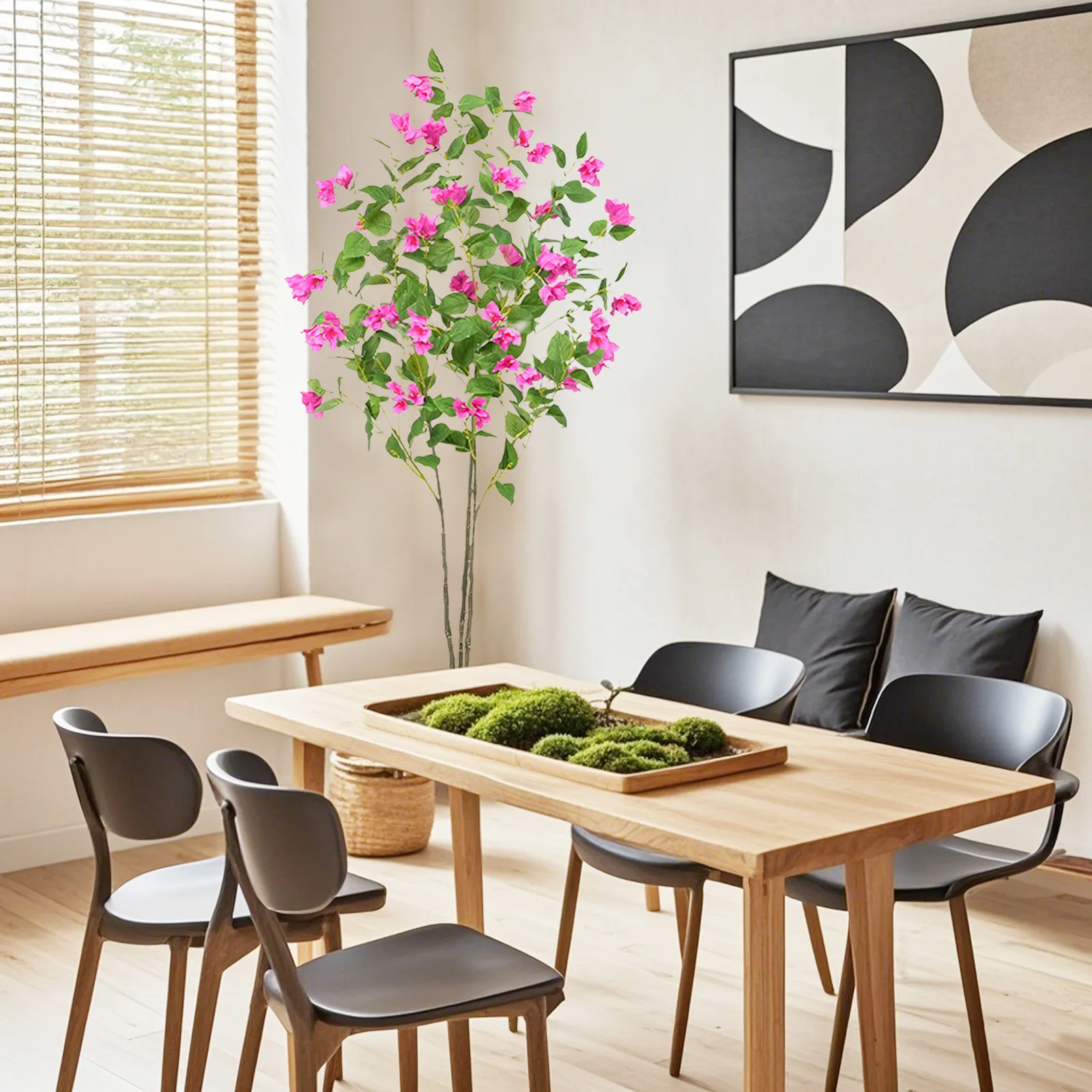 Bougainvillea Artificial Tree Artificial Bougainvillea Tree Fake Potted Plant for Office Home Decor Housewarming Gift
