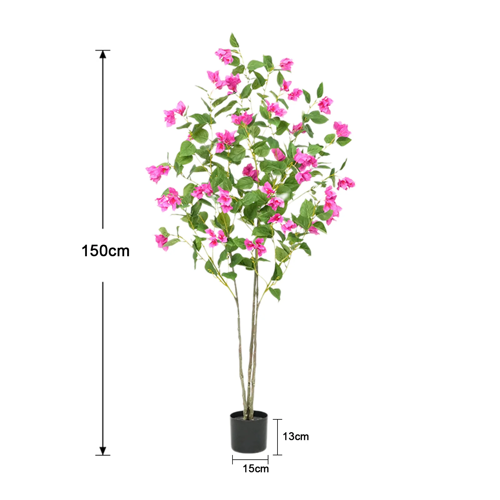 Bougainvillea Artificial Tree Artificial Bougainvillea Tree Fake Potted Plant for Office Home Decor Housewarming Gift