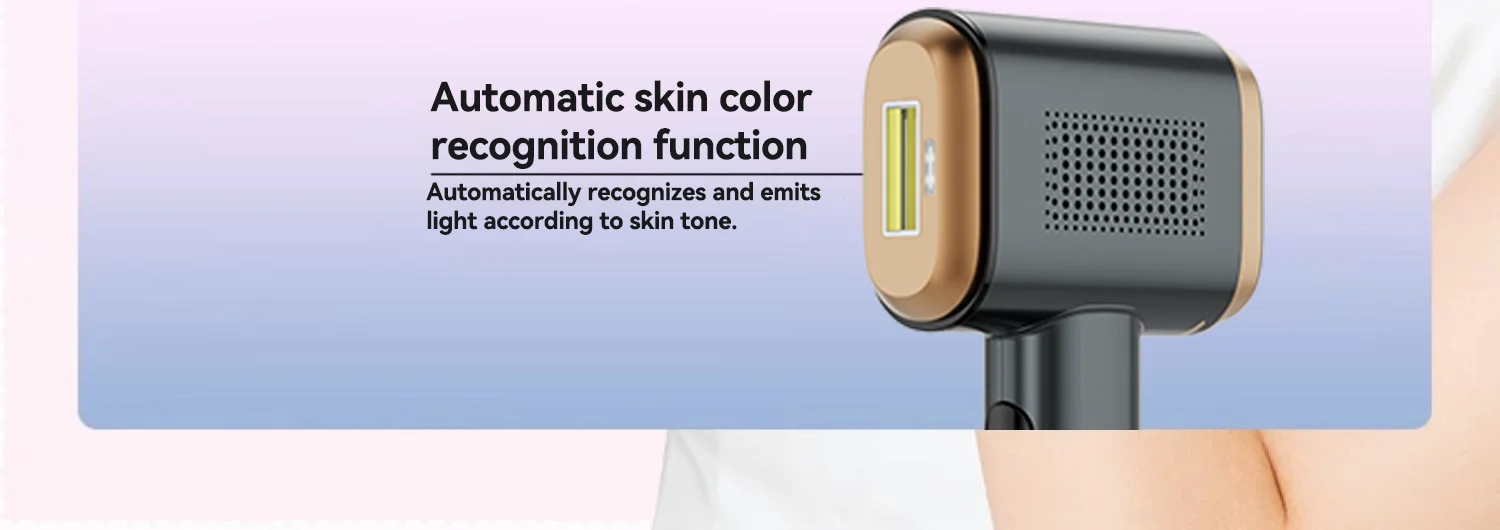 Sapphire Cooling IPL Hair Removal 10℃ Skin Temp Control Painless Safe Permanent Smart Sensor Hair Remover For Women Men Body