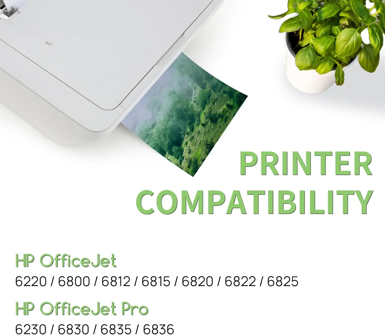 Jhaan 934XL 935XL Ink Cartridges Compatible with HP 934XL 935XL Cartridges for HP Officejet Pro 6230 6830 Officejet 6820 6800