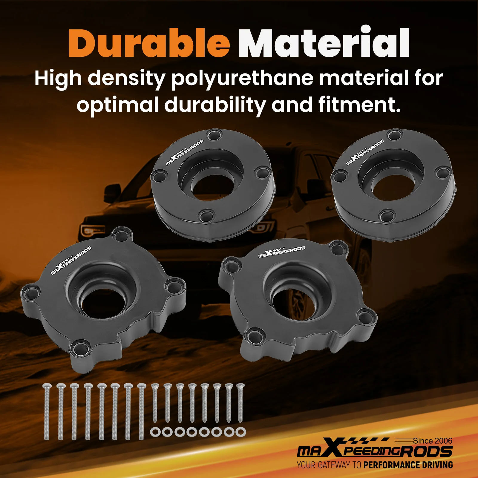 40mm Lift Spacer Lift kit for Volkswagen TOUAREG 2003-2010 Polyurethane