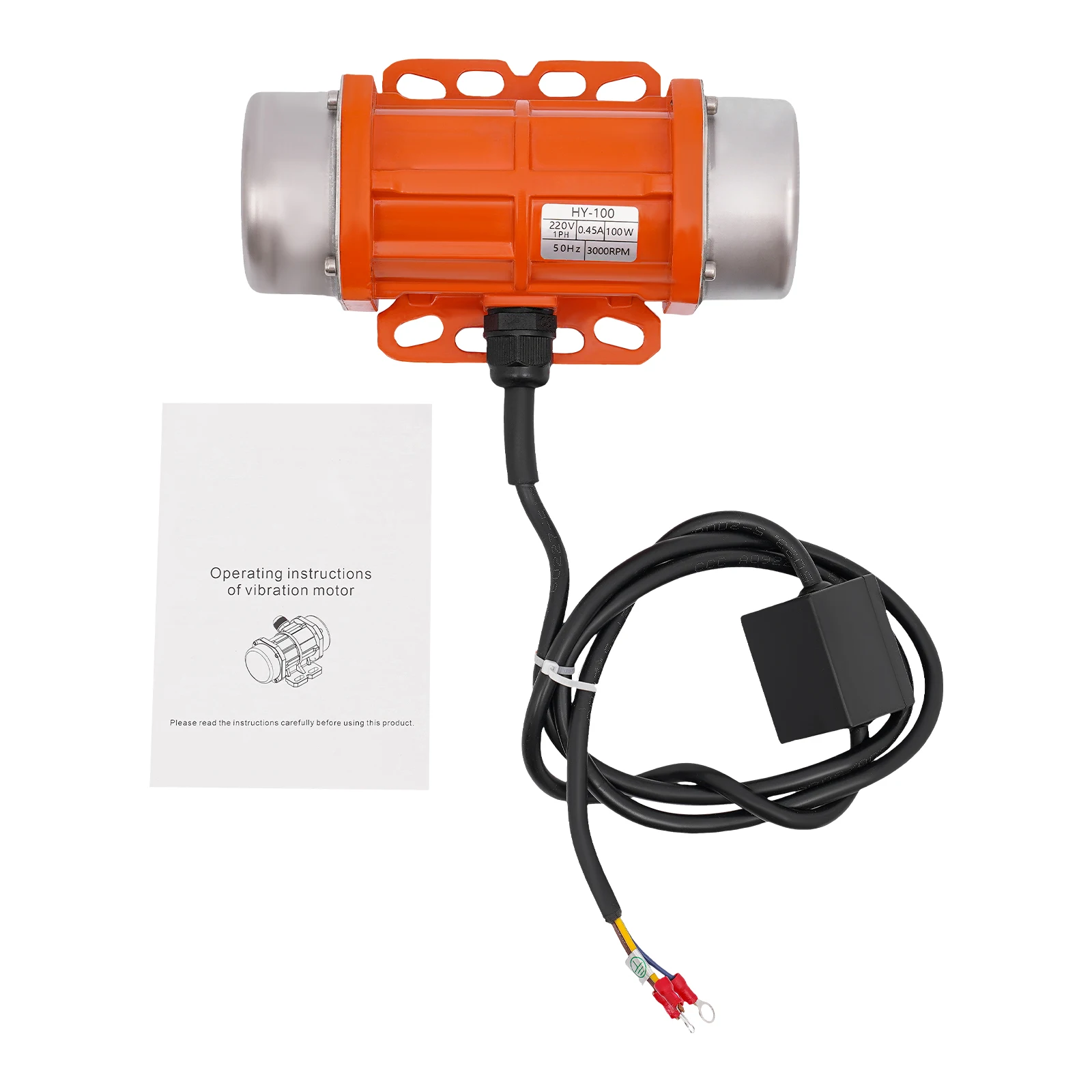 100w 220V Concrete Vibrator Motor 3000r/min Electric Vibrating Vibration Motor