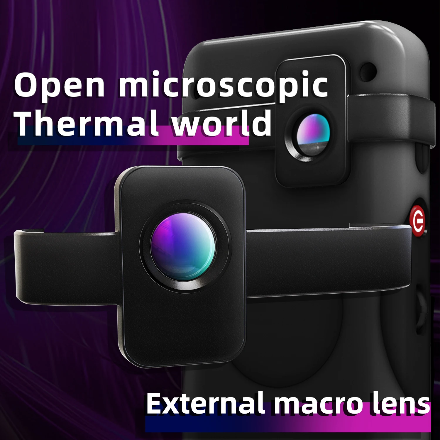 BSIDE SH7 320*320 Thermal Imager Camera 20000 Counts Touchscreen Digital Multimeter 2 in 1 IR Camera for Macro lens