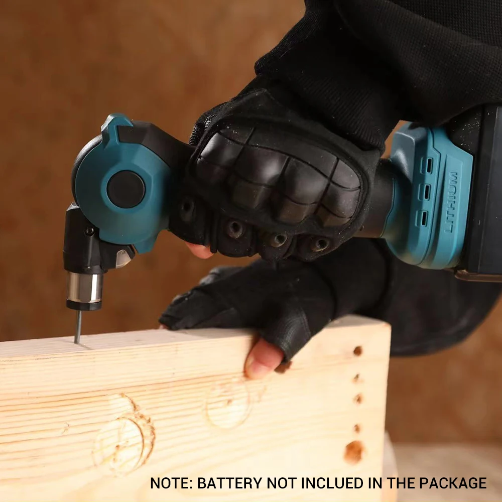 0°/45°/90° Cordless Electric Hammer Drill 4200ipm Rechargeable Hammer Drilling and Chiseling Power Tool for 18V Battery