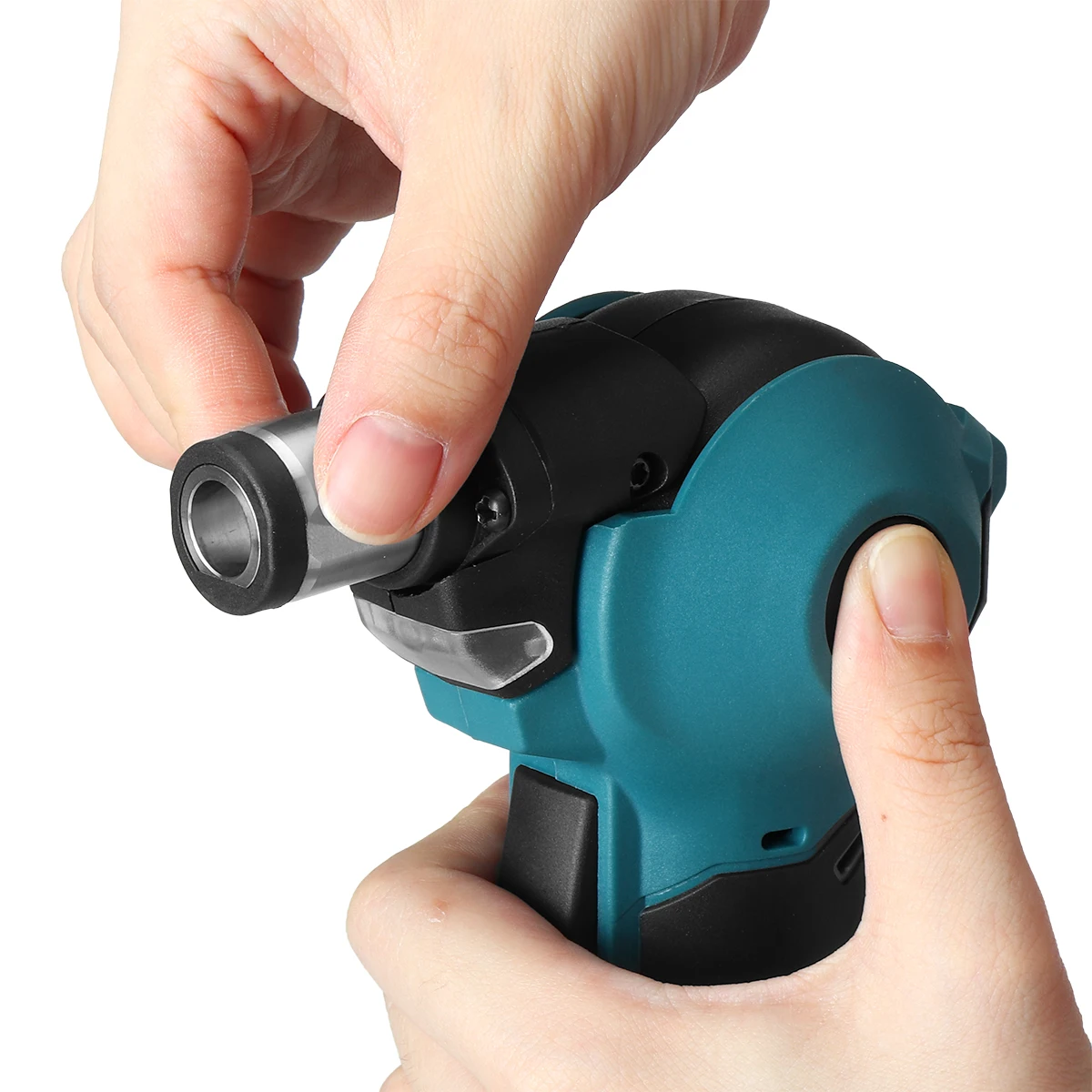 0°/45°/90° Cordless Electric Hammer Drill 4200ipm Rechargeable Hammer Drilling and Chiseling Power Tool for 18V Battery