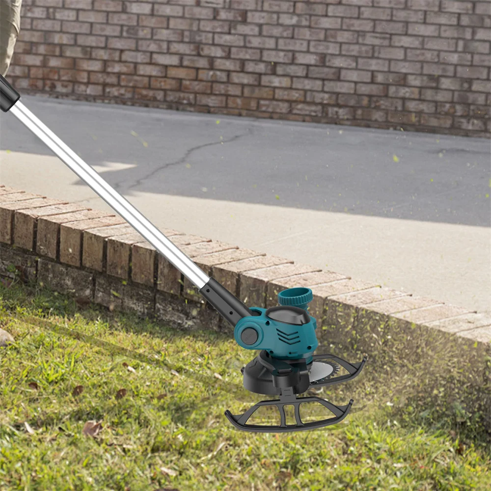 6inch Electric Cordless Lawn Mower Household Hand-Held Lawn And Garden Mower Trimmer Pruning Cutting Garden Power Tool