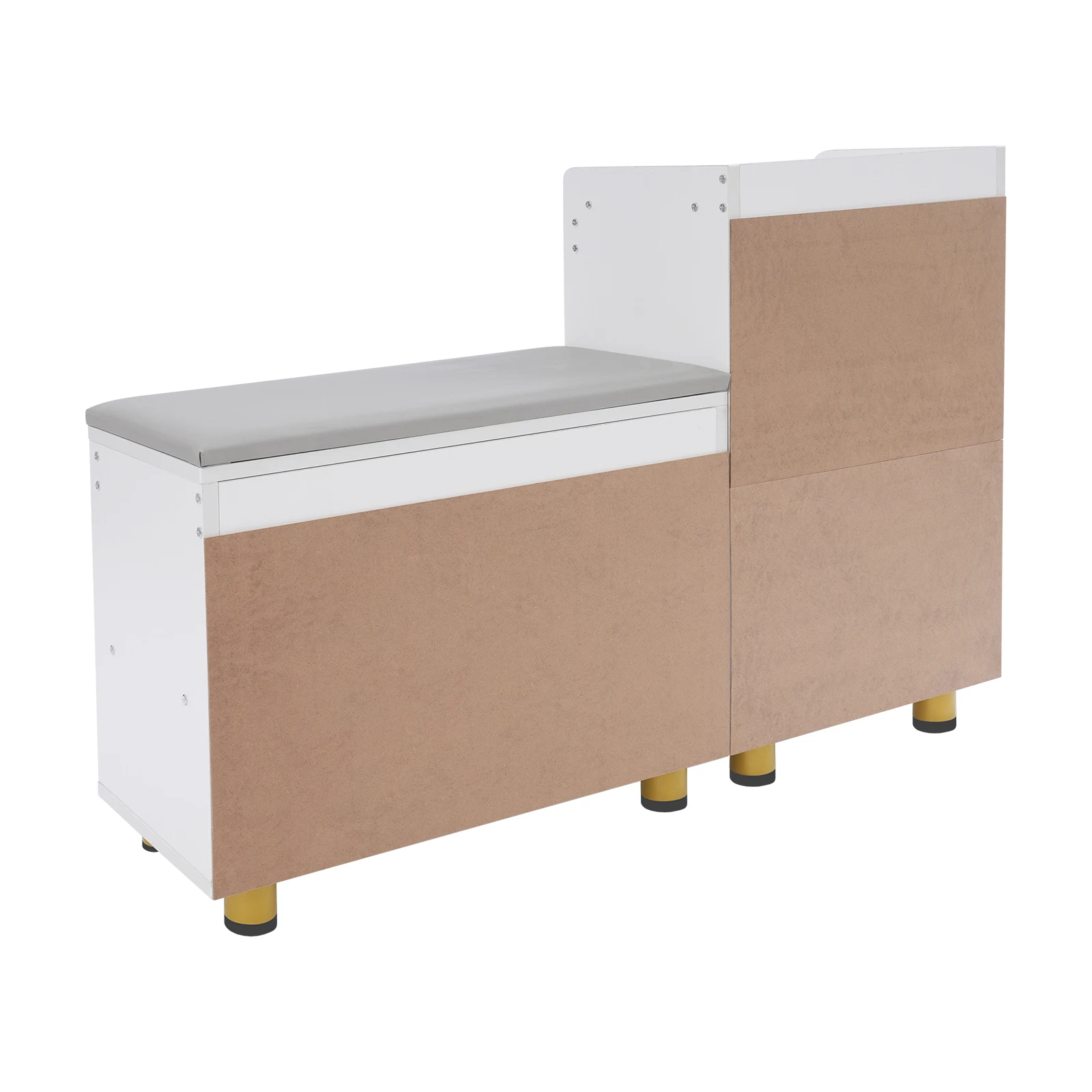 Home Shoes Storage Holder Shoe Organizers Rack Shelf Freestanding Shoe Cabinet with Cushions for Hallway Living Room Bedroom