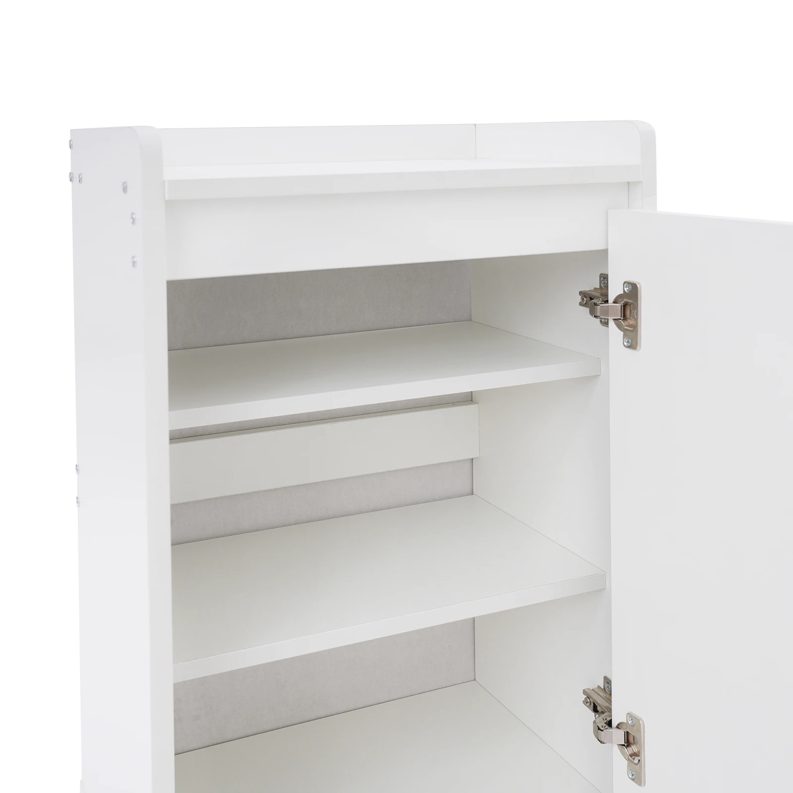 Home Shoes Storage Holder Shoe Organizers Rack Shelf Freestanding Shoe Cabinet with Cushions for Hallway Living Room Bedroom